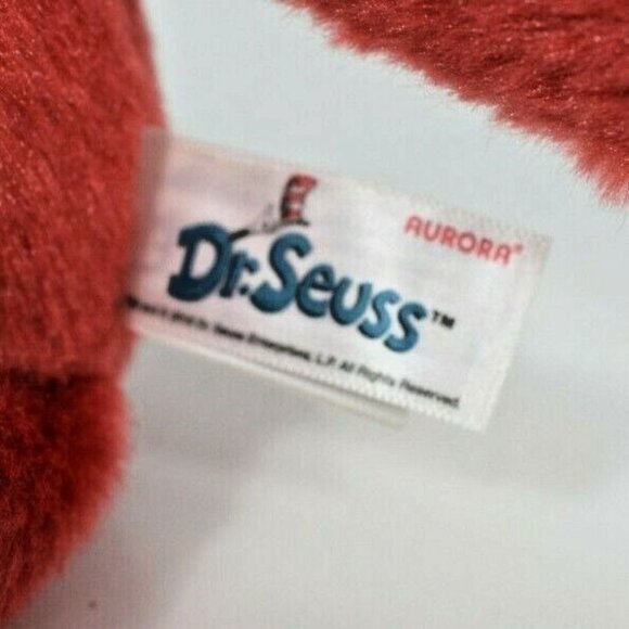Aurora World Dr. Seuss 11 inch Thing 2 Stuffed Plush 2018 - Picture 5 of 6
